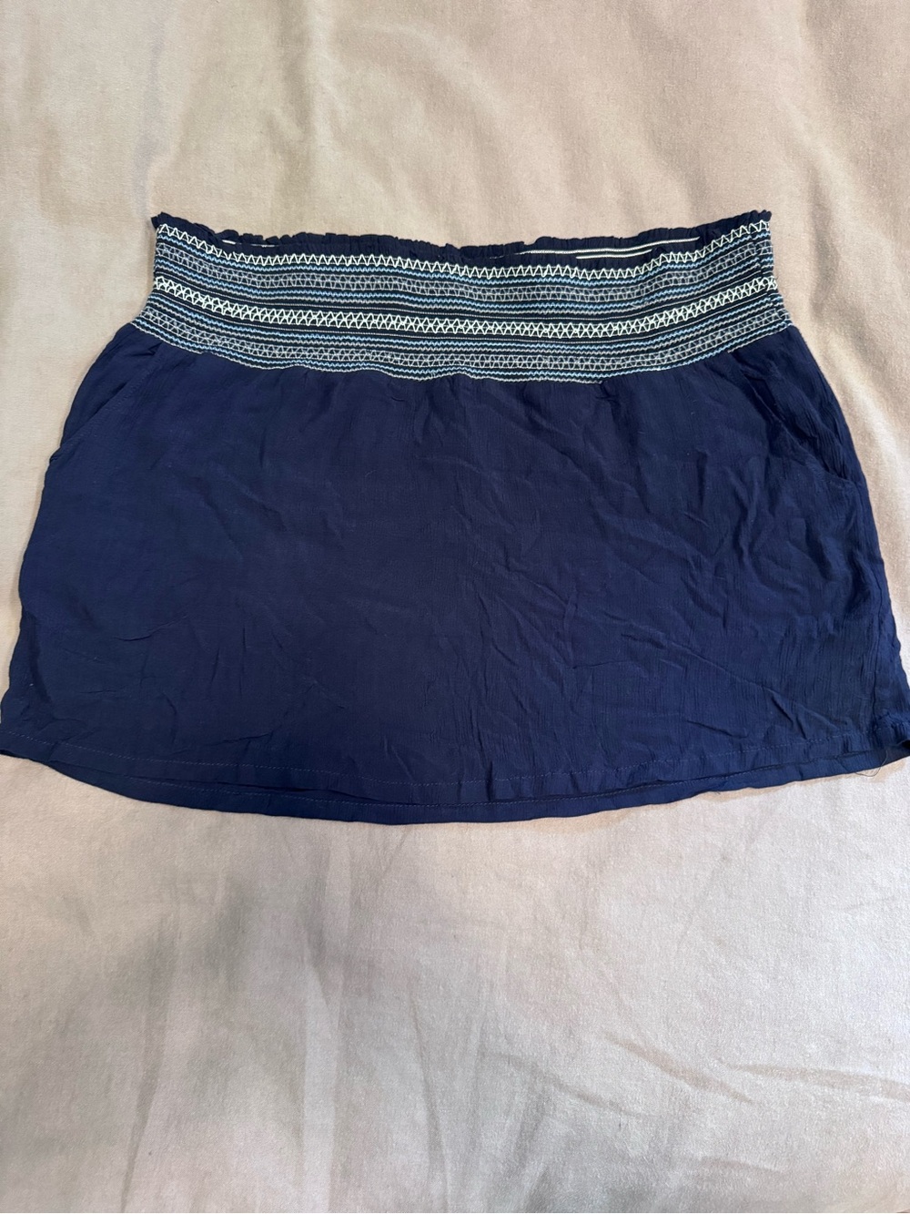 Carve designs mini skirt / bathing suit coverup